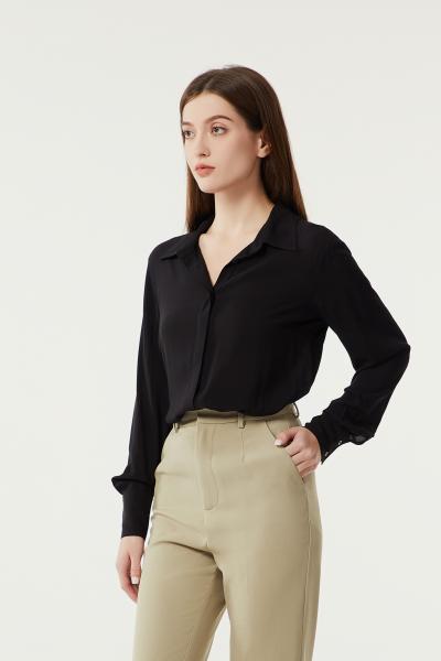 Damen Bluse schwarz